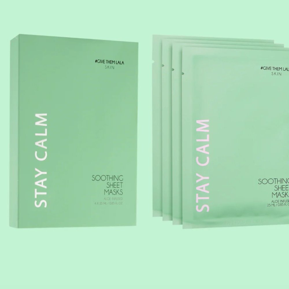 Give Them Lala Skin Stay Calm Soothing Sheet Mask